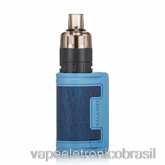 Vape Eletrônico Vapefly Galaxies 30w Starter Kit Azul Escuro